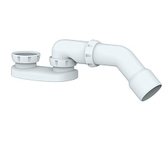 G11 CИФОН ДЛЯ ДУШ.ПОДДОНА С ОТВОДОМ д.40х40/50 45*