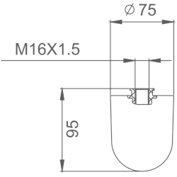 Насадка для ершика HB753-1