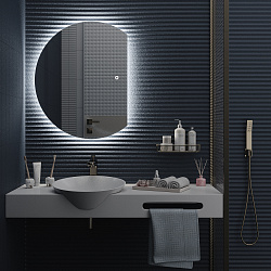 Зеркало /LED-подсветка/(70*90см)/ MOON./AQUA DE MARCO