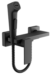 Смеситель с гигиенической лейкой Черный B55653-7