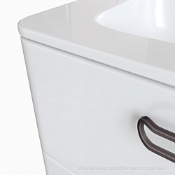 Тумба напольная, белая, 60 см, Brick, IDDIS, BRI60WFi95