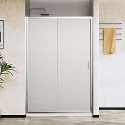 Душевая дверь City VDS-5CT120MT, 1200, хром, стекло текстурное, , шт