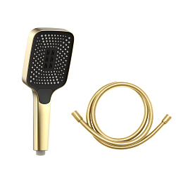 Ручной душ с шлангом VSHN-41HBG, золото, , шт