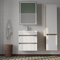 Zodiac Шкаф-зеркало с подсветкой, 60 см, IDDIS, ZOD6000i99