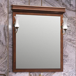 Тумба Opadiris Борджи 85, цвет светлый орех (под раковину Santek Сенеж 87)