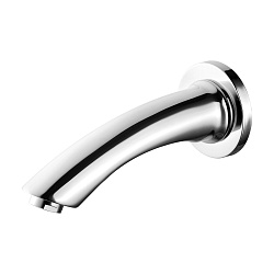 Встраиваемый наполнитель для ванны (излив), длина 18 см, латунь/хром