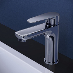 Aringa Рейн смеситель для умывальника увеличенный, хром