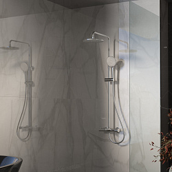 Душевая стойка Rondo VSFS-1R1CH с изливом, хром, , шт