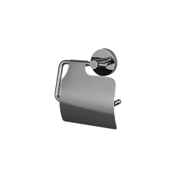 Держатель для туалетной бумаги с крышкой, глянцевый хром, сплав металлов, Sena, IDDIS, SENSSC0i43