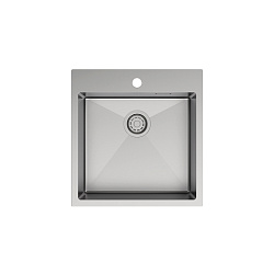 Мойка, нерж. сталь, сатин, 490*510, Haze, IDDIS, HAZ49S0i77