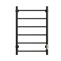 Aringa Честер полотенцесушитель лесенка электрический 80*50, черный