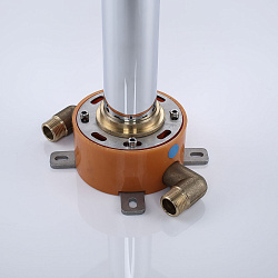 Смеситель для ванны напольный VTF-102CH однорычажный, хром, , шт