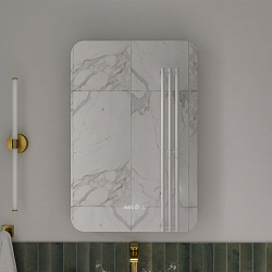 Шкаф зеркальный с подсветкой Desert 570х860 правый, амарок