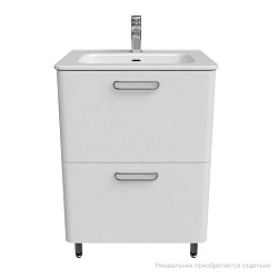 Тумба напольная, белая, 60 см, Brick, IDDIS, BRI60WFi95