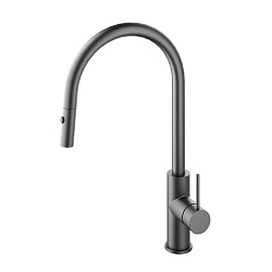 Смеситель для кухни City VKF-2C1GM, вороненая сталь, , шт