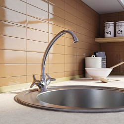 Смеситель для кухни, Meal, Milardo, M03SB00M05