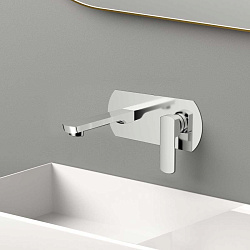 Смеситель для раковины Next VBFW-1N1CH встраиваемый однорычажный, хром, , шт