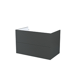 Тумба подвесная, 80 см, темно-серый, Bild, IDDIS, BIL80G0i95 подходит умыв. 0138000i28