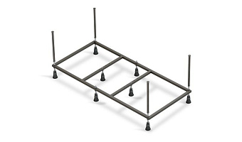 Вывод Рама д/ванны: Santana 150 NEW метал. в комплекте со сборочным пакетом, Сорт1