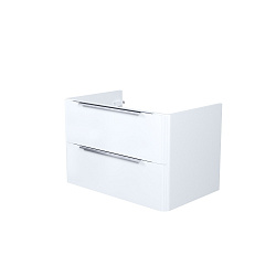 Тумба подвесная, 80 см, белый, Cloud X, IDDIS, CLX80W0i95 подходит умыв. 0178000i28