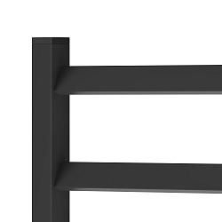 Полотенцесушитель электрический Point Атлант PN18848B П8 400x800, диммер справа, черный