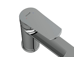 Смеситель для раковины средний FLAVIS однорычажный, хром