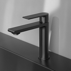 Смеситель для раковины Vogue VBF-1V1MB однорычажный, черный, , шт