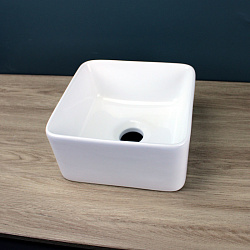 Corpa Nera Grossi/Гросси 24 раковина накладная узкая,artceramic, белый