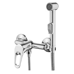 Смеситель с гигиеническим душем, латунь/хром, B35-52