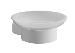 Мыльница, белый B91002