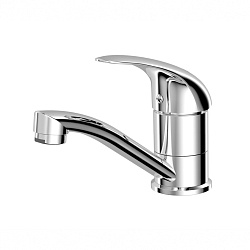 Cмеситель для раковины с поворотным изливом, хром, S1007C