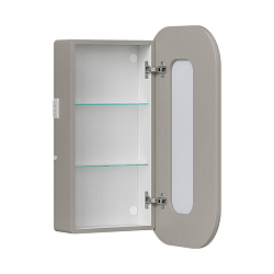 Шкаф зеркальный с подсветкой Desert 450х800 универсальный, амарок 