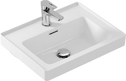 Вывод Раковина встраиваемая CREA 50, 1 отв., белый, Сорт1,