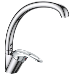 Смеситель для кухни, латунь, хром HB4103-2