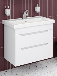 Тумба подвесная CITY 70 /2 ящ/раковина Фостер (70см)/AQUA DE MARCO