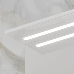 Зеркало-шкаф Milena 55 правый (белый)