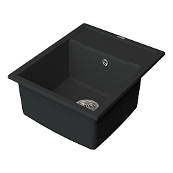 Мойка кухонная Point Римо 60 PN3010B, черный