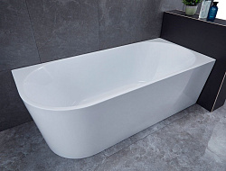 Ванна акриловая Vincea VBT-402-1600R, 1600*750*580, цвет белый, правая, щелевой перелив, , шт