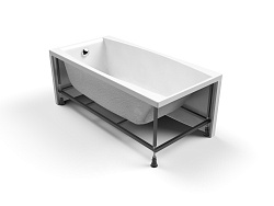 Рама д/ванны: Virgo 150 NEW метал. в комплекте со сборочным пакетом, Сорт1