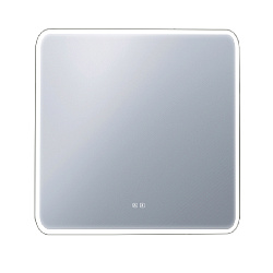 Зеркало/LED-подсветка/антизапотевание/2 кнопки/Bluetooth динамики (60см*80см)Amazon Music/AQUA DE 