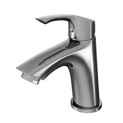 plus STRIKE Смеситель для раковины, монолитный, латунь/хром