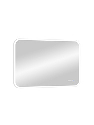 Зеркало "Demure Led" 1000х700 с часами, подогревом