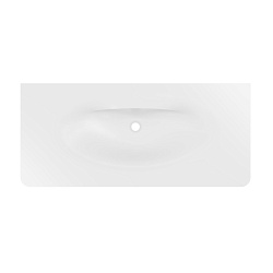 Раковина Caprise VCB-4CA120MWLG, Corian, цвет белый матовый + светло-серый матовый, , шт