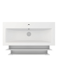 Тумба подвесная CITY 100 /2 ящ/раковина Фостер (100см)/AQUA DE MARCO