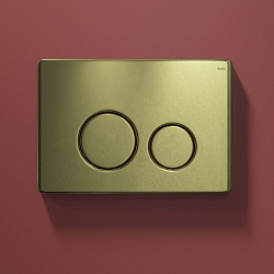 Клавиша смыва, универсальная, золото, Unisteel, 001, IDDIS, UNS01GGi77