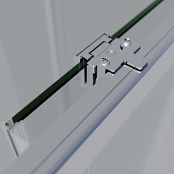 Душевой уголок Soft 2 VSS-3SO2800CL, 800*800, хром, стекло прозрачное , , шт