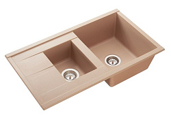 Мойка кух. ДЕЛИЯ 87 латте