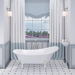 Dante ванна /Nova Gel /белая(169см*75см*56,5см) Ванны/AQUA DE MARCO