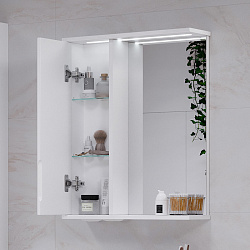 Зеркало-шкаф Joli 50 левое (белый)