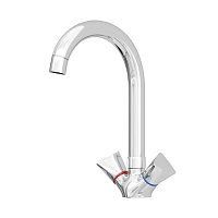 Aringa Арно смеситель для кухни R-излив, хром